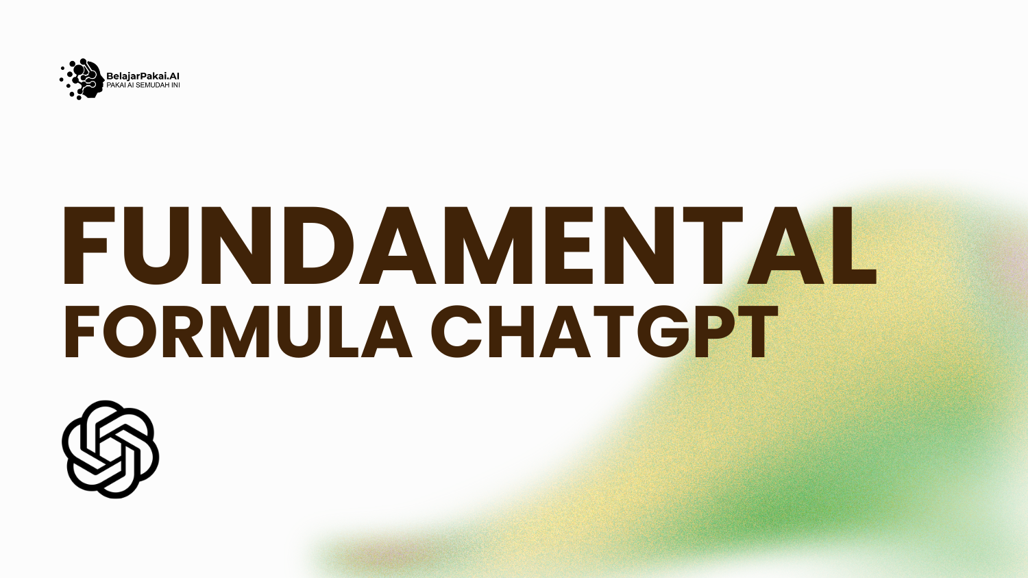 Fundamental Formula ChatGPT (Free)